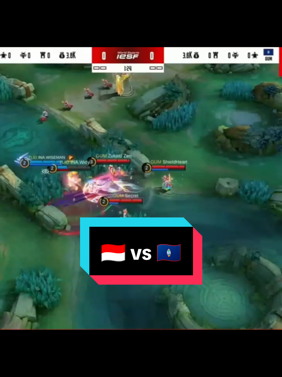 🇮🇩 vs 🇬🇺 iesf mlbb sea qualifiers.. #mlbb #mlbbtiktok #mlbbclip #mlbbcreatorcamp #iesf 