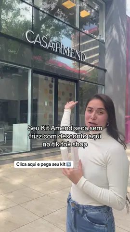 Fonte de calor não mais depois do kit seca sem frizz da @Amend Cosméticos  Aproveite amiga e pega o seu com desconto pq é por tempo limitado! #secasemfrizz #frizz #amend #cabelosaudavel #promotiktokshop 