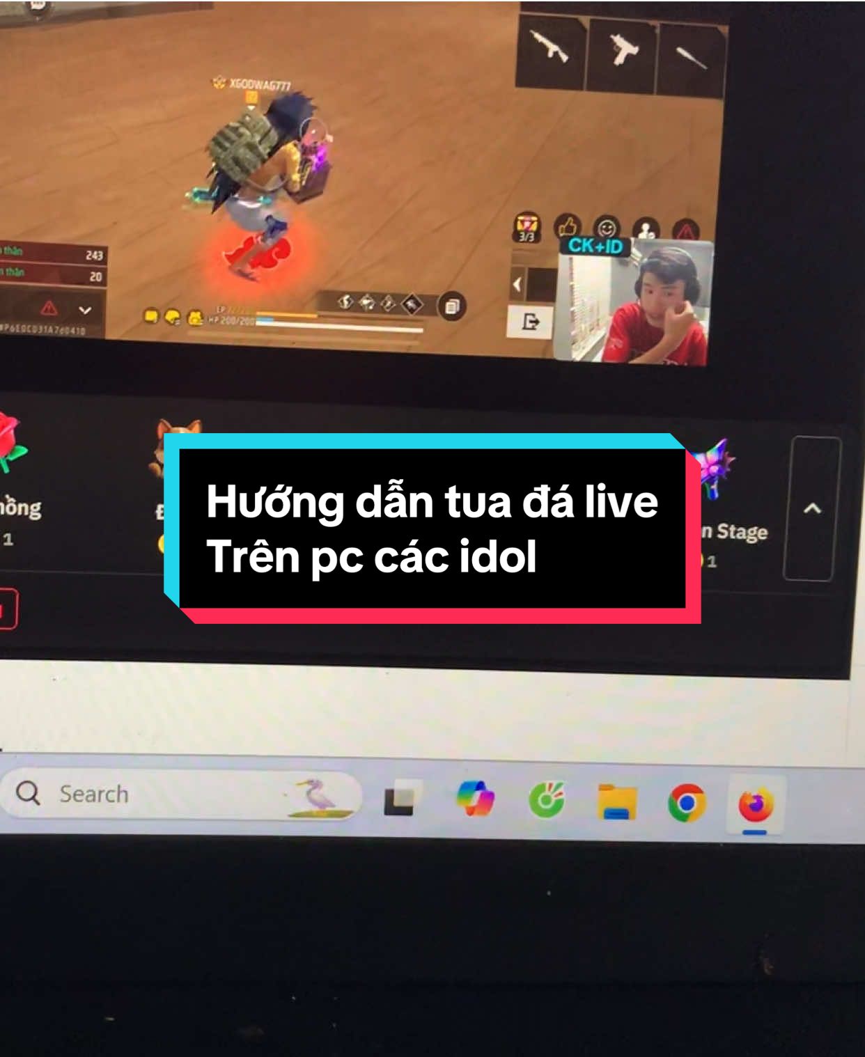 Hướng dẫn anh em tua x2 đá Live các idol bao ngon#xh #xh #xuhuongxuong 