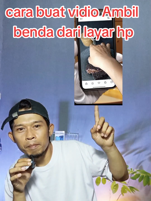 Cara membuat vidio ambil benda dari layar hp#creatorsearchinsights #tutorial #trendinghariini 