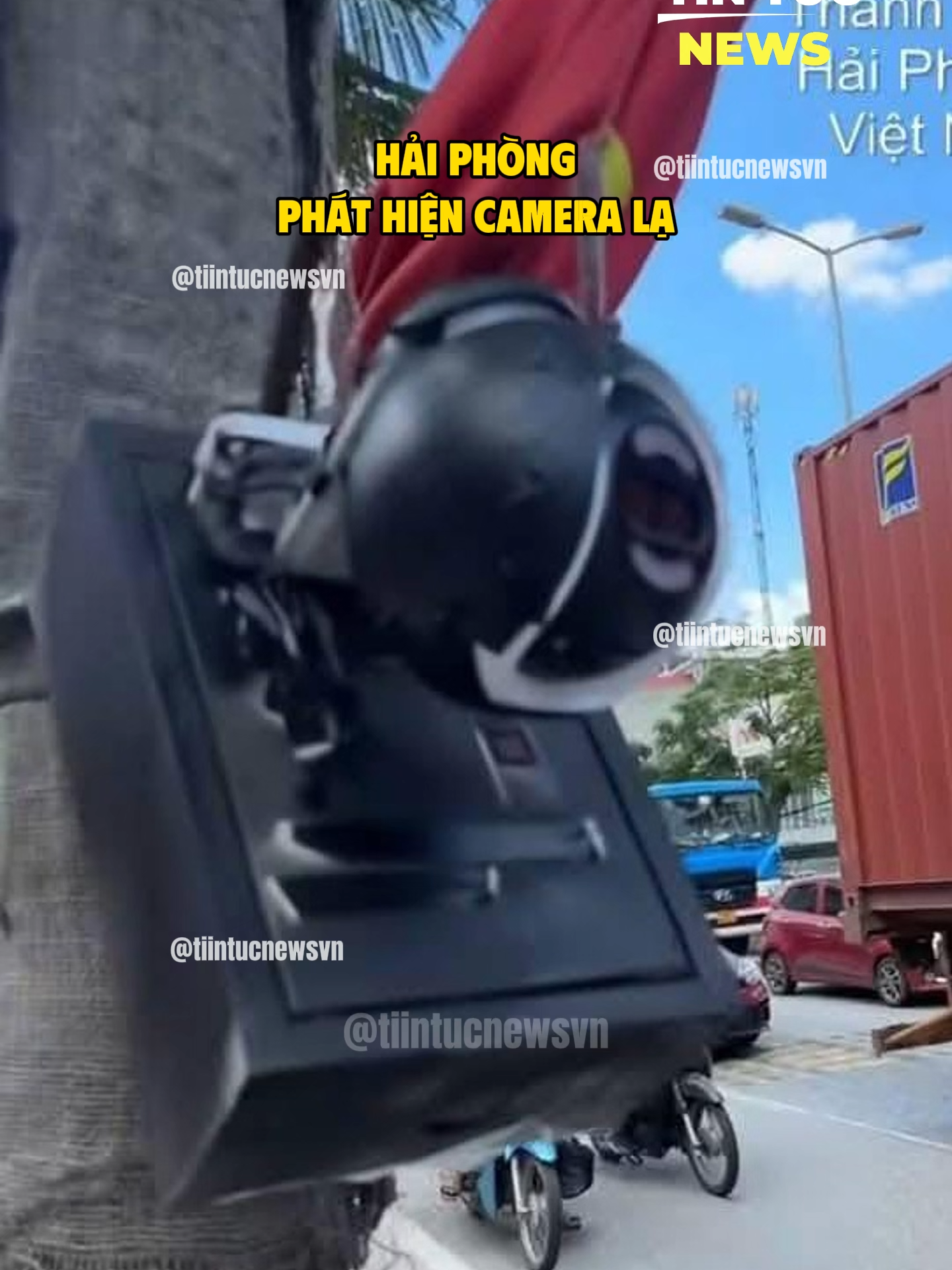 HẢI PHÒNG PHÁT HIỆN CAMERA LẠ #tintucnewsvn #hảiphòng