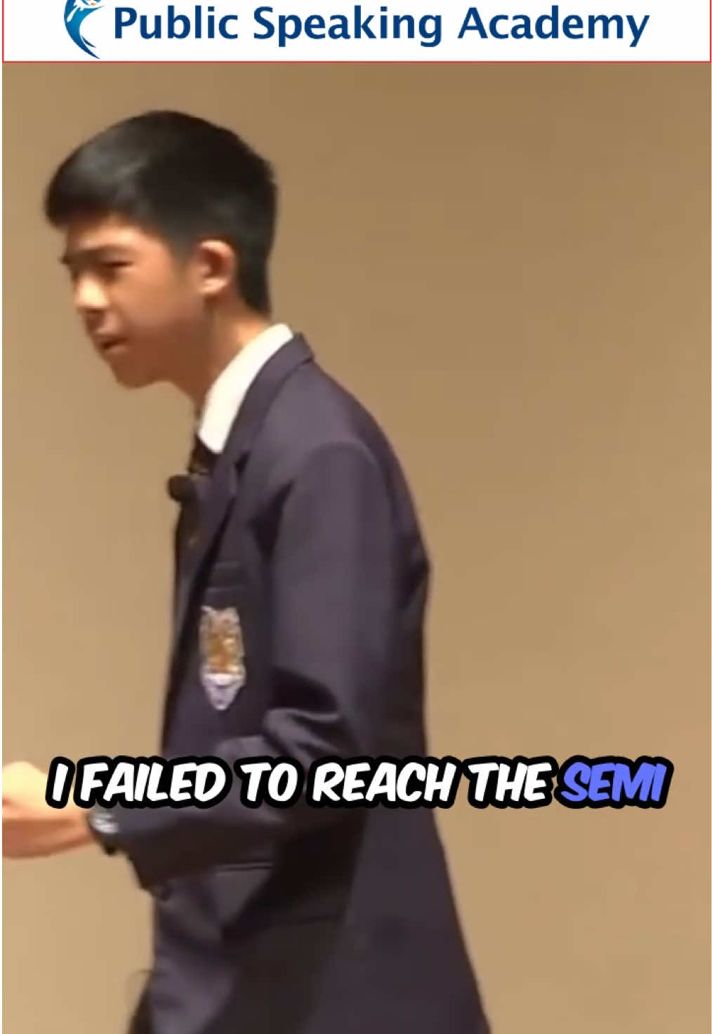 Benjamin Kok, 3rd Place winner at the 2017 National Public Speaking Competition from Temasek Secondary! 🏆🗣️ Watch his confidence, eloquence & stage presence inspire young speakers everywhere. ✨🎤 #PublicSpeakingAcademy #YouthSpeakers #NationalCompetition #TemasekSecondary #SpeakWithConfidence    