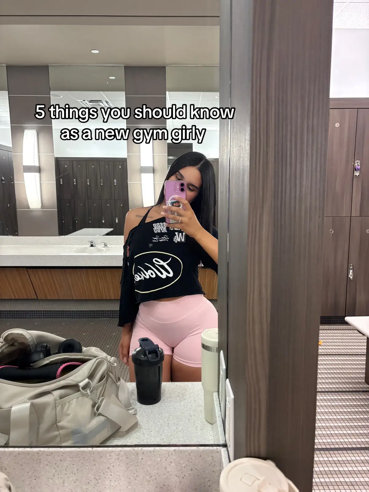 Dont be scared to look stupid at the gym. We were all new at some point. #gymmotivation #gymgirly #workoutforbeginners #gymfacts #gymgirlthings 