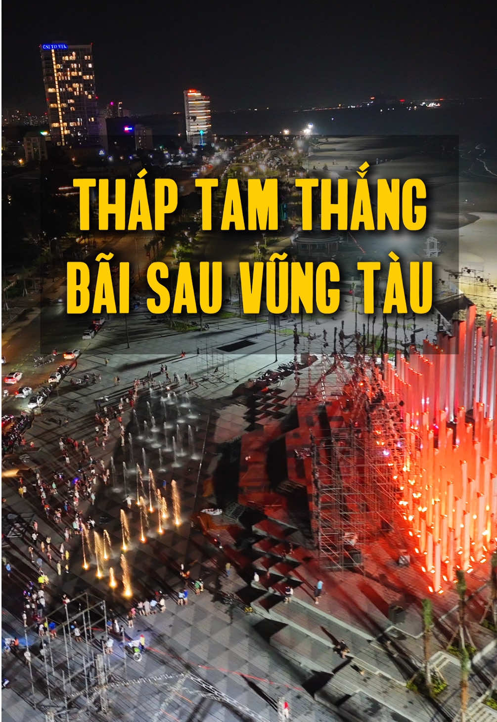 Địa điểm check in hot nhất Vũng Tàu lúc này - tháp Tam Thắng Bãi sau Vũng Tàu #thuedovungtau #thuedovungtaureview #checkinvungtau #reviewvungtau #baisauvungtau🏖🏖🏖🌅🌅🌅 