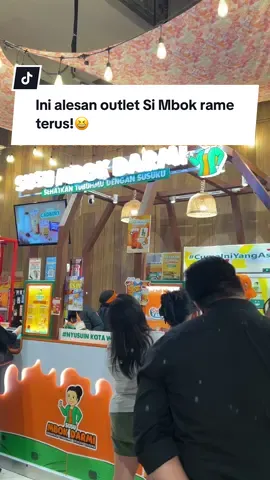 Alesan outlet Si Mbok bisa se ngantri ini!😆 #promomakangajian #susumbokdarmi #vouchertiktok #promotiktok #minumanviral 