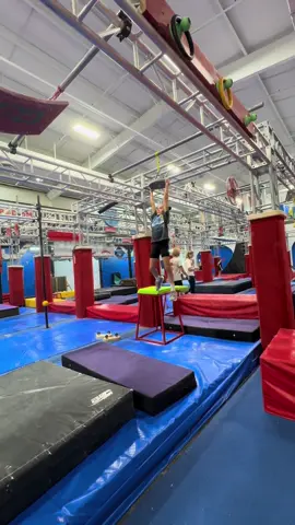 We weren’t sure if the buns would stay in… they did. #ninja #sports #athlete #sport #ninjawarrior 