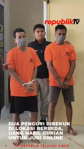 Dua pelaku pencurian dan pemberatan di Kabupaten Banjar Kalimantan Selatan,dibekuk Polisi setelah melakukan aksi di dua lokasi berbeda. Uang hasil curian digunakan untuk modal bermain judi online.