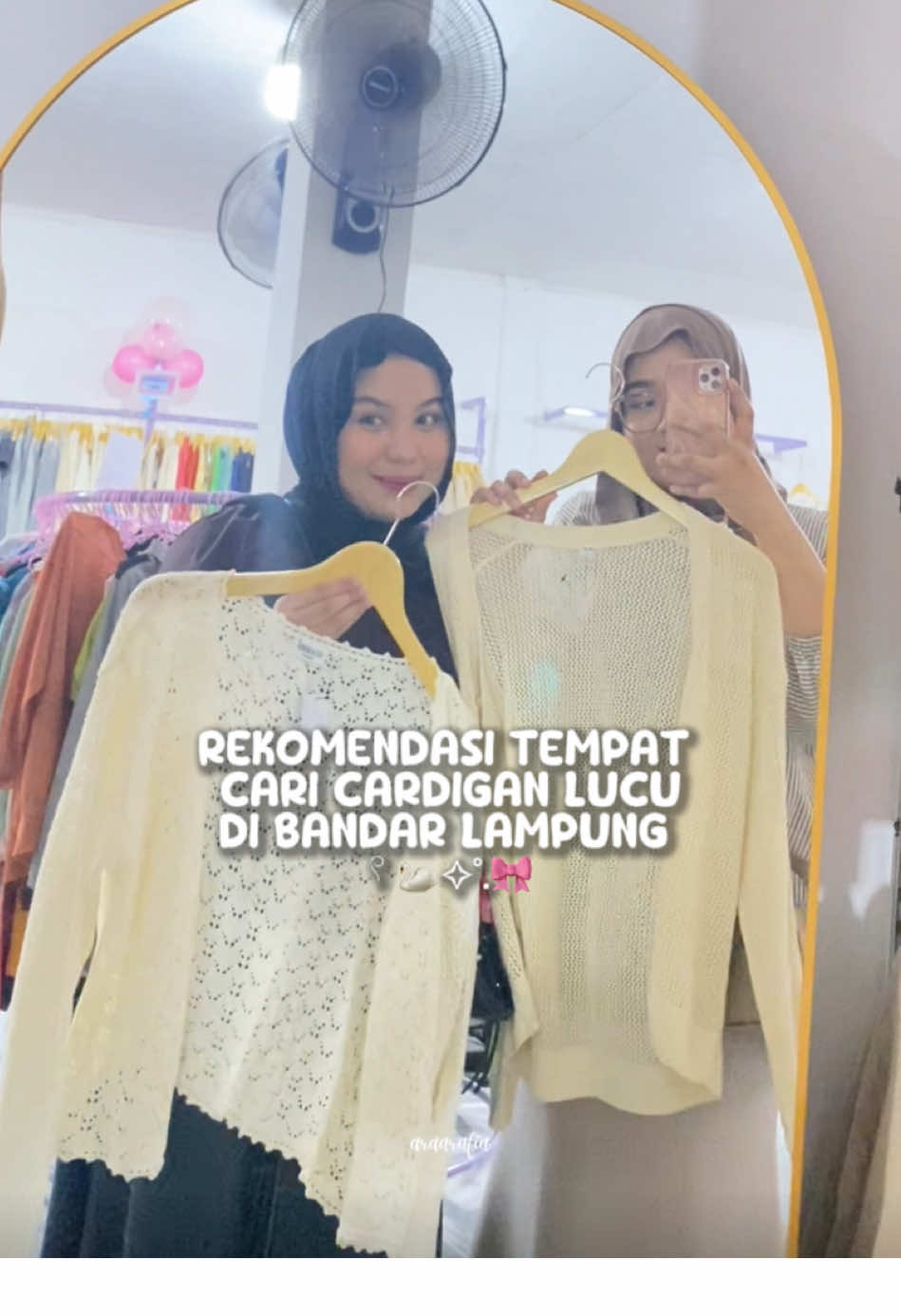 wajib kesinii guys, koleksi cardigannya cantik-cantik bangettt🫶🏻✨ 📍@Cardi.byels  #cardibyels #bandarlampung #thrift #thriftbandarlampung 