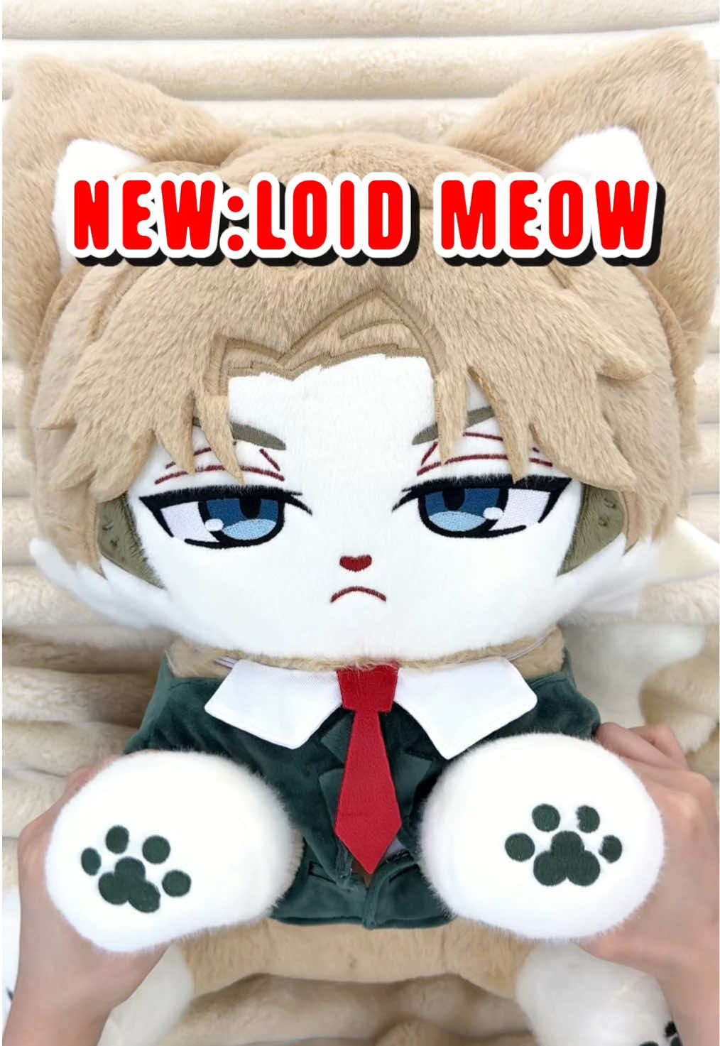 LOID MEOW IS AVAILABLE NOW! #loidforger #loid #sxf #anime #plushshop 