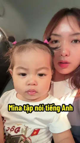 Nay Mina biết chút ngoại ngữ rồi cô chú ạ #chutieuhan #embemina #lineabond3k2  #d3k2tinhkhiet 
