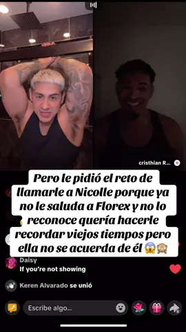 @NICOLLES OFICIAL @NICOLLES_OFICIAL @cristhian Ramirez @_florex #LIVEIncentiveProgram #LIVEwithlowfollowers #PaidPartnership 