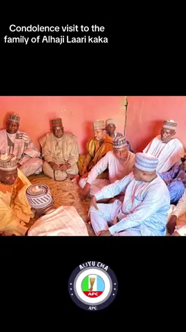 APC State Chairman Bello Ayuba Leads Condolence Visit to Family of Late Alhaji Laari Kaka The All Progressives Congress (APC) in Borno State, led by the State Chairman, Rt. Hon. Bello Ayuba, has paid a condolence visit to the family of late Alhaji Laari Kaka, who until his death was a respected member of the APC State Executive Committee (EXCO) from Jere Local Government Area. During the visit, the State Chairman condoled with the bereaved family, describing the late Alhaji Laari Kaka as a committed party loyalist who dedicated his time and energy to the growth of the APC in the state. He prayed to Almighty Allah to forgive his shortcomings and grant him Aljannatul Firdaus as his final abode, while also asking Allah to give the family the fortitude to bear the irreparable loss. The Chairman was accompanied by members of the State Working Committee, including: 	•	Deputy Chairman I, Alhaji Kalla Monguna 	•	Deputy Chairman II, Alhaji Garba Mulima 	•	State Secretary, Barr. Mustapha Loskuri 	•	Zonal Vice Chairman (North), Alhaji Mustapha Gadobe 	•	Financial Secretary, Umaru Gaya 	•	Publicity Secretary, Alhaji Makinta Zarami 	•	Welfare Secretary, Mallam Bulin Magumeri 	•	Legal Adviser of the party, among other EXCO members. The leadership of the APC reaffirmed its solidarity with the family, assuring them of continued support and prayers in this moment of grief.