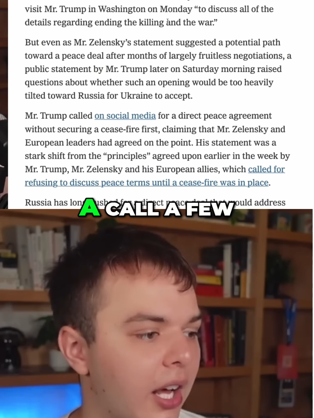 Trump's Statement_ Complications in Ukraine Peace Talks_