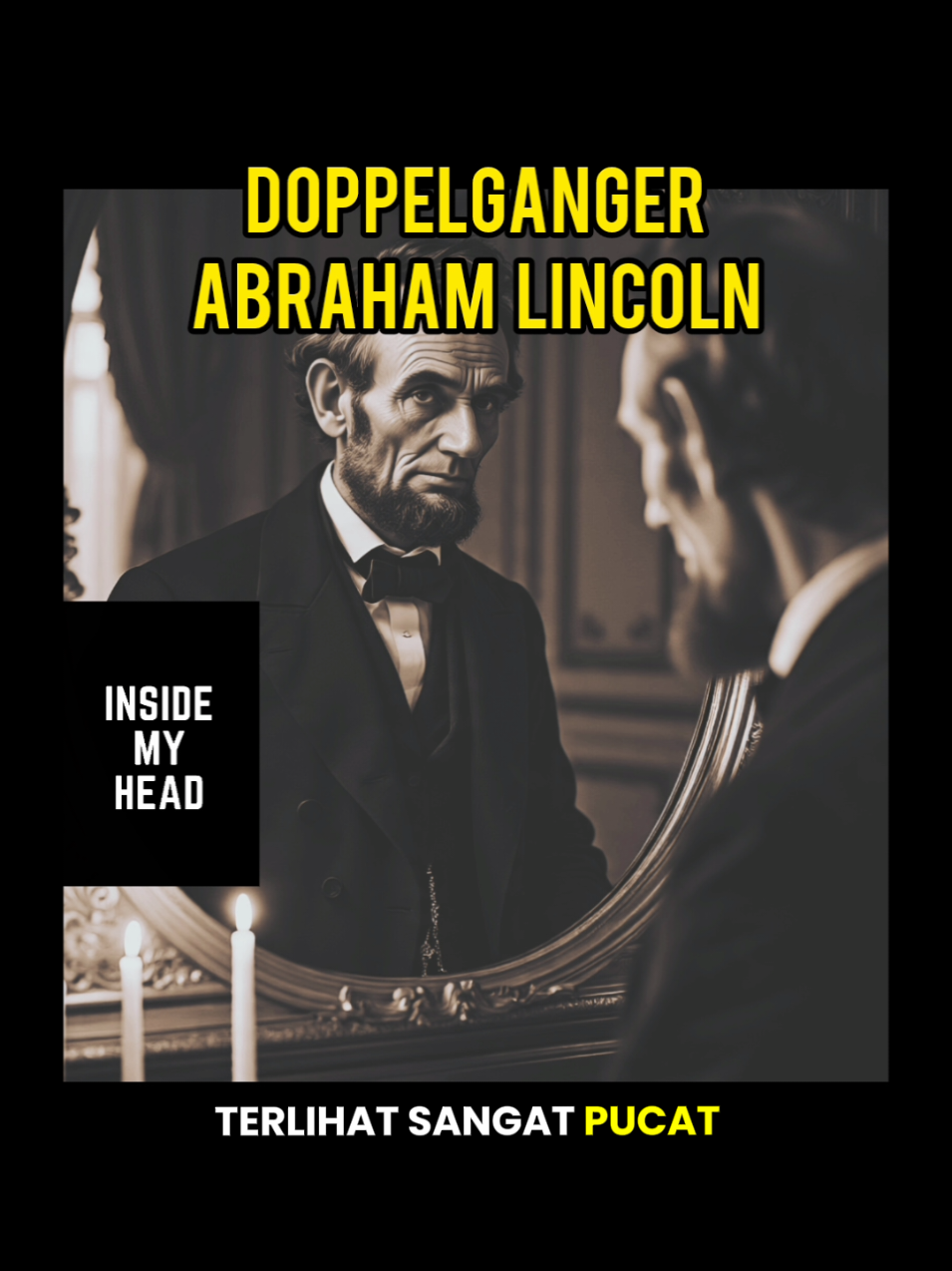 Doppelganger Abraham Lincoln #doppleganger #kisahnyata #kisahseram #ceritaseram #pertandakematian 