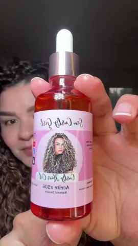 Replying to @yenisetdelcarmenm Aceite para Rizos 🌸#sancurlygirl #rizos#curly 