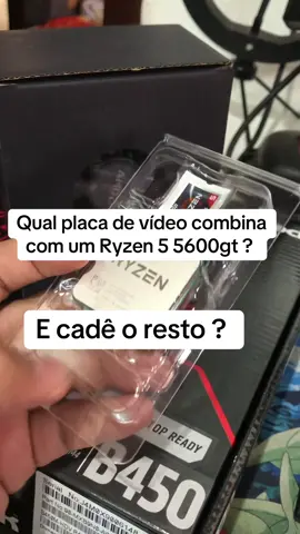falta só um pouco para montar agora, qual placa de vídeo combina mais ? #yppppppppppppppppppppppp #computer #rx580  