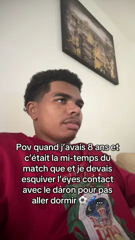 C’était hard mdrrr #footballtiktok #daron #dormir 