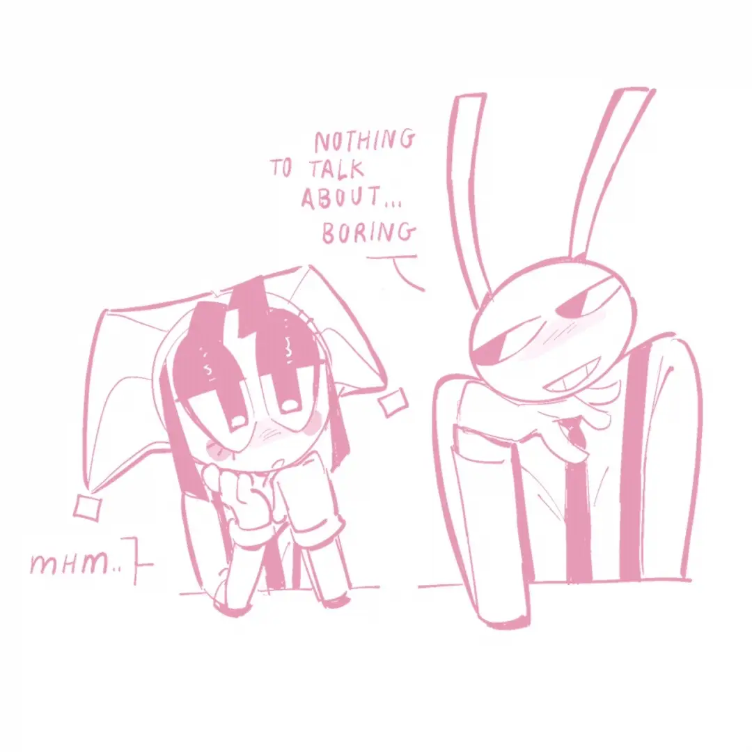 Just a lil doodle comic #funnybunny #jax #pomni #tadc #tadcfanart 