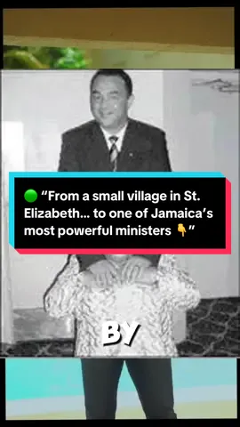 From humble St. Elizabeth roots to the heights of politics—this is Dr. Christopher Tufton’s journey. 🟢🇯🇲 #JamaicanHistory” #ChristopherTufton #JLP #PoliticsJA #ElectionJamaica #JamaicanHistory #HiddenHistory