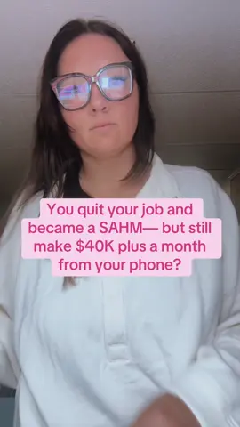 Comment “LETS GO” for the blueprint that saved my life 💯‼️ I quit my 9-5 to be a full time mama.. but I refused to quit my income too 💅📲 Now I make $40K + months from my phone with no tech experience, no fancy setups and no working around the clock. Just 1-3 intentional hours a day and strategy that actually works.  This is what freedom with purpose looks like. It’s not hard. It’s for everyone.  Especially moms who are DONE choosing between time & money! 💸  #sidehustlesthatwork #sahmsidehustle #momsover30ontiktok #extraincome #bestsidehustles 