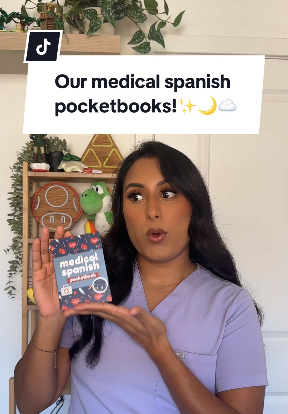 Lemme yap to you about our medical spanish pocketbooks really quick 😩✨ #medicalspanish #medicine #medtok #medical #healthcare 