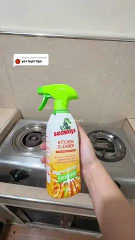 Replying to @Jenny Gets ko na kung bakit nag trending 'to, effective kasi talaga! 💯  Try nyo na rin 'tong Seaways Kitchen Cleaner sa mga kusina nyo! 🍊 Thank you @Seaways_Philippines sa effective na product pantanggal ng mga stains/grease sa kusina!! ☺️   #seaways #seawayskitchencleaner #seawaysproducts  #kitchencleaning #cleaninghacks 