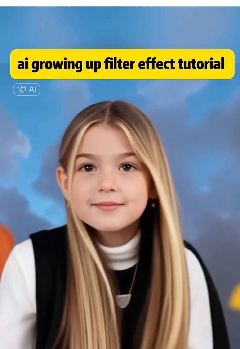 ai growing up filter effect tutorial 😘👌💕trend grow up filtro de ia com crescimento #Multiaverso #aifilter #capcutforus#capcut #capcutpioneer growing up with ai filter how to make ai growing up growing 