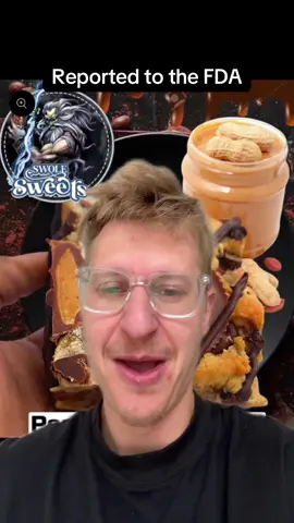 Swole sweets has been reported to the FDA courtousy of  @Julio  #greenscreen 
