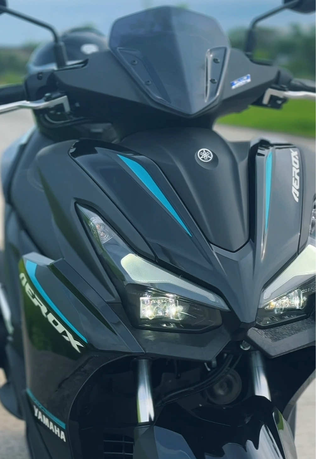 Start of a long journey!  #aerox #aeroxv3 #yamaha #aerox155 #rider 