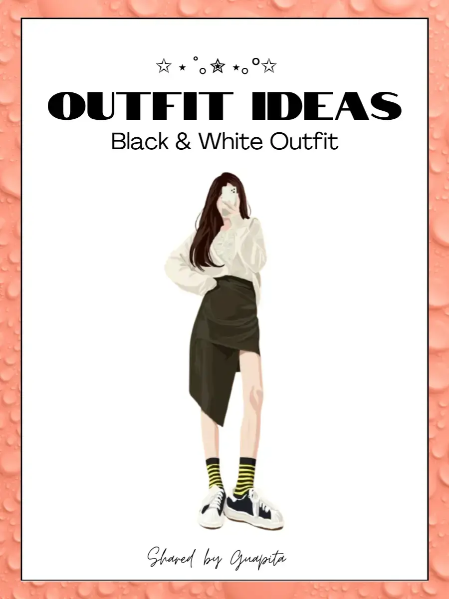 @Shared by Guapita 🇮🇹🧿 Black & White Outfit #blackandwhiteoutfit #blackwhiteoutfit #casualoutfit #outfitideas #outfitinspo 
