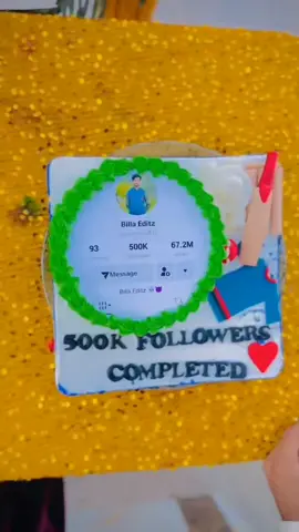 ✨🌙 Alhamdulillah 🌙✨ 💖 500K Family Completed 💖 🌟 Thanks for all the Love & Support 💫 🙏❤️ Always stay connected, much Love 🌹. آج دل بے انتہا خوش ہے، آپ سب کی دعاؤں اور محبت نے مجھے اس مقام تک پہنچایا ہے۔ 500k followers کسی خواب سے کم نہیں۔جب میں نے یہ سفر شروع کیا تھا تو کبھی سوچا بھی نہ تھا کہ اتنی بڑی فیملی بن جائے گی۔  آپ ہمیشہ میرے ساتھ کھڑے رہے۔ آپ سب میرے لیے صرف فالوورز نہیں، بلکہ میرا  قیمتی سرمایہ اور میری اصل طاقت ہیں۔  #500k #followers #complet #billaeditz #billaeditz123 
