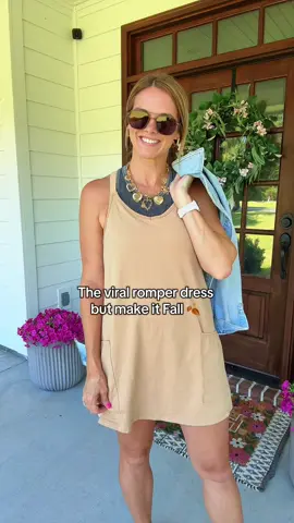 The Halara dress in Fall! Love it!!!  @TanmingFashion 