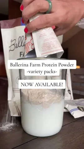 Replying to @E r i k a 🎀 these sell out so fast!! Definitely grab them while they’re still available!! @Ballerina Farm Store #proteinpowder #proteinshake #ballerinafarm #weightloss
