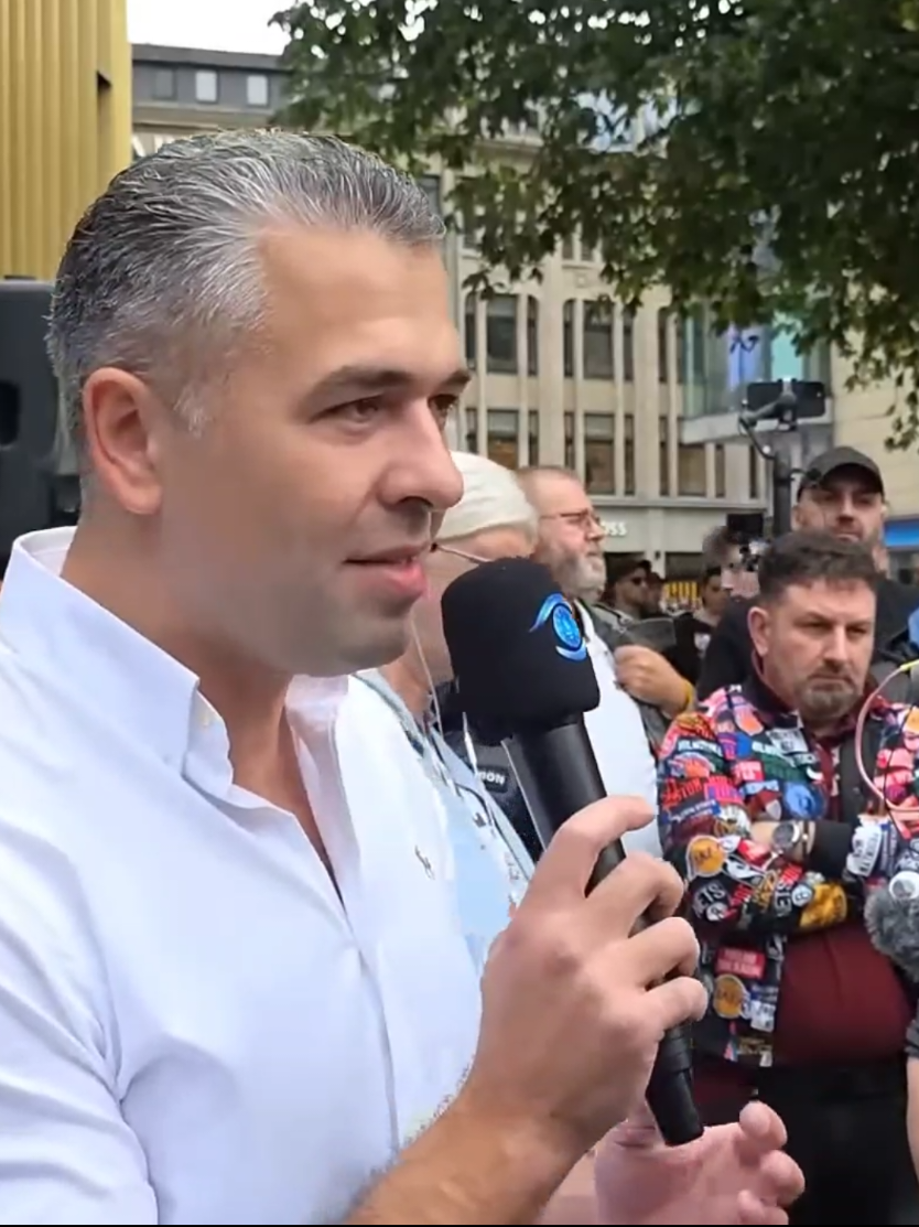Irfan Peci Bedrohung com Politischen Islam BPE Kundgebung #irfanpeci #fürdich #deutschland🇩🇪 #bpe #politik 