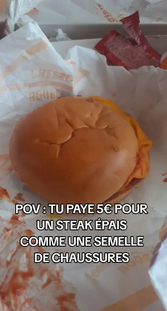 Arnaque ou pas ? #mcdo #fastfood #burger 