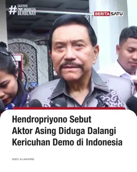 Mantan Kepala Badan Intelijen Negara (BIN) Jenderal (Purn) AM Hendropriyono menyoroti maraknya aksi demonstrasi yang berujung ricuh di sejumlah daerah. Ia menduga ada campur tangan aktor asing yang ikut bermain di balik gejolak tersebut. Menurut Hendropriyono, masyarakat yang ikut serta dalam aksi unjuk rasa kemungkinan besar tidak sepenuhnya sadar telah dimanfaatkan pihak luar. Simak berita selengkapnya di Beritasatu TV, BeritaSatu.com, & YouTube BeritaSatu! #Demo #Kericuhan #AMHendropriyono #SaatnyaIndonesiaBerbenah #BeritaSatu