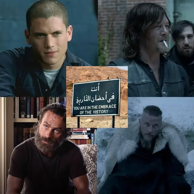 #the_walking_dead #ريك #داريل #راغنر 