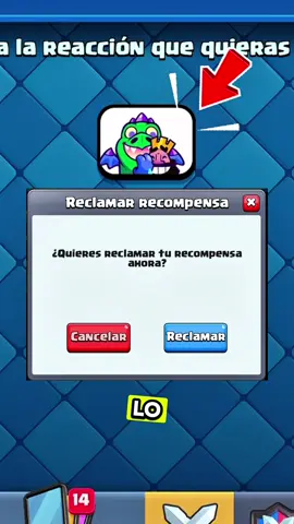 Llévate este #EMOTE ya mismo de #clashroyale 