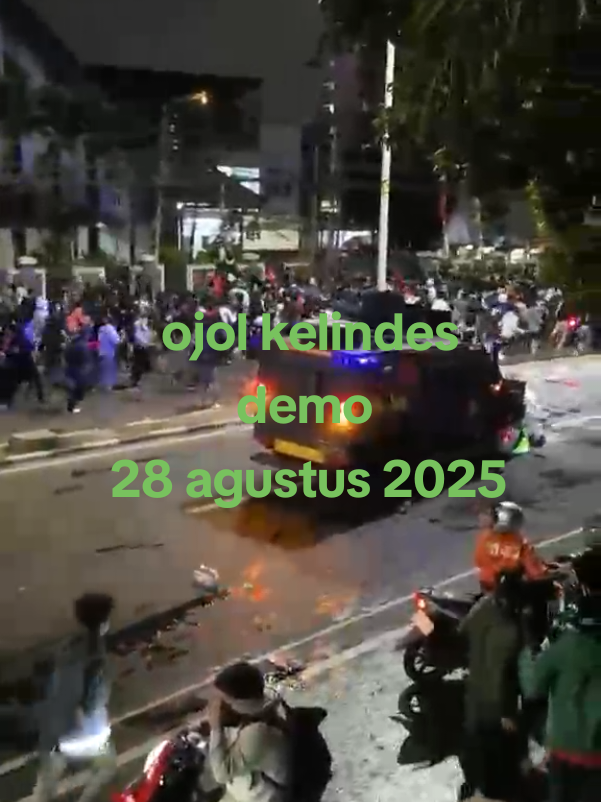 ojol kelindes saat demo 28 agustus 2025 #dpr #tikus #ojol #ojolviral #gojek 