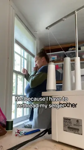 #sewingtiktok #serger #homemade 