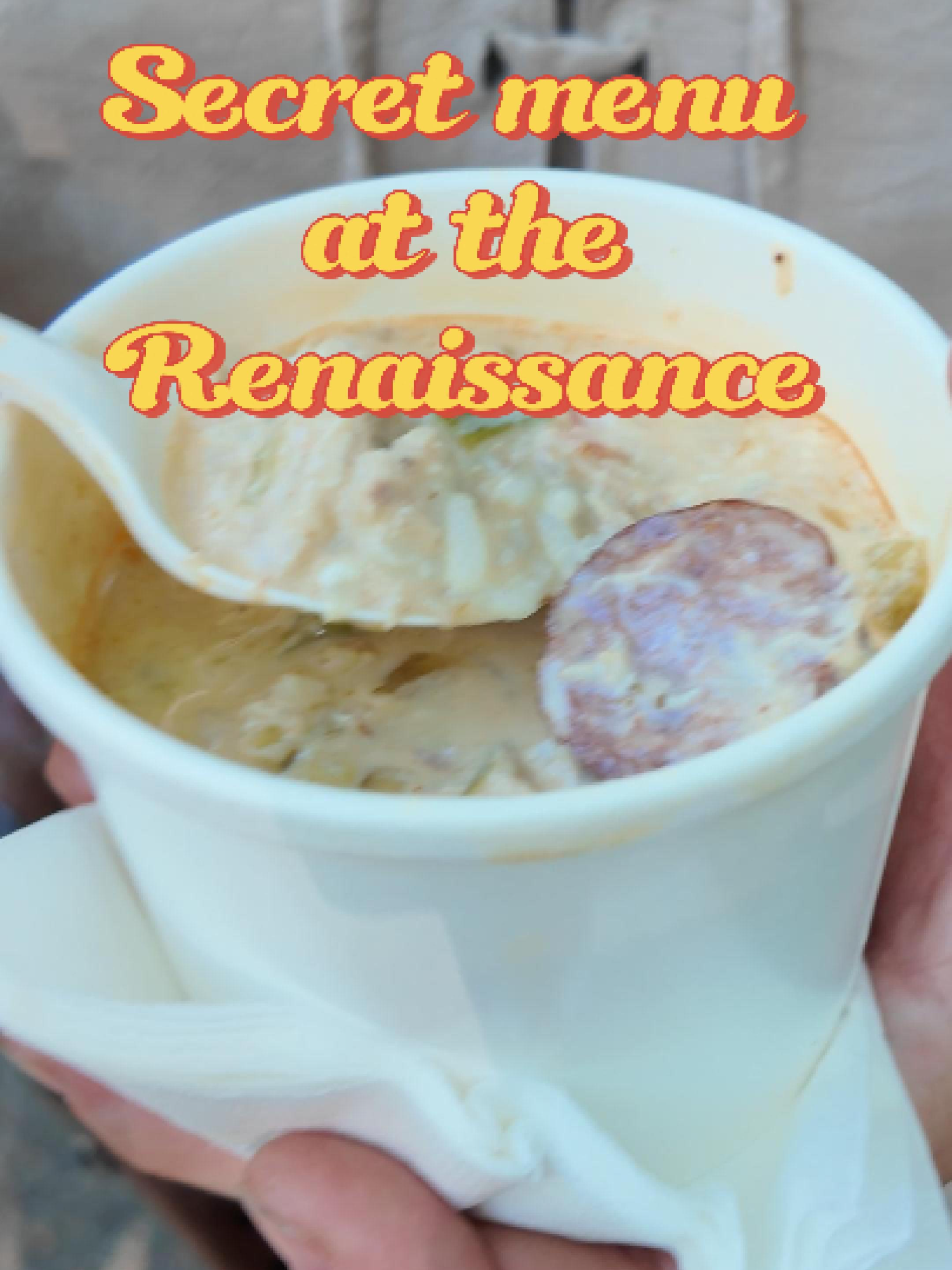 A secret menu item at the Maryland Renaissance?! Lets check out the Gravedigger special!  This item is a mix of 2 items on the menu, The Gumbo and the Crap Dip.  This was so yummy and will be perfect on those crisp October days coming up! #renaissancefestival #renaissancefaire #food #traveltiktok #travel #Foodie