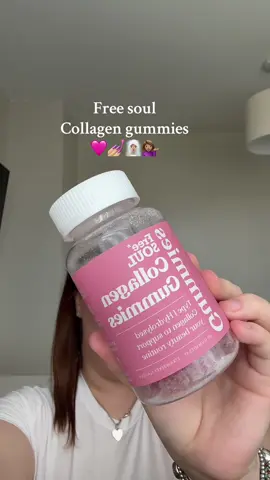 I cant wait to see the results!!🩷 Thankyou @Free Soul ✨ #fyp #freesoulgummies #freesoul #collagen #beautyhealth 