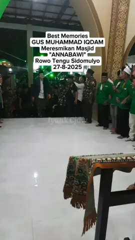 Semoga masjid ANNABAWI menjadi tempat yang diberkahi dan diridhoi oleh Allah SWT... #gusiqdam #peresmian #masjidannabawi #rowotengu