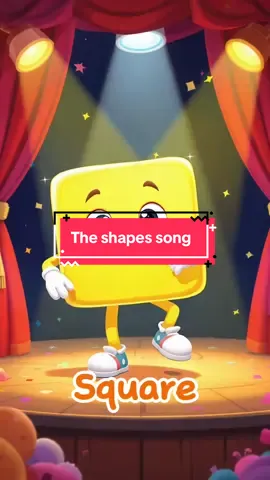 The shapes song #shapes #nurseryrhyme #toddler #kingenglishkids #cocomelon 