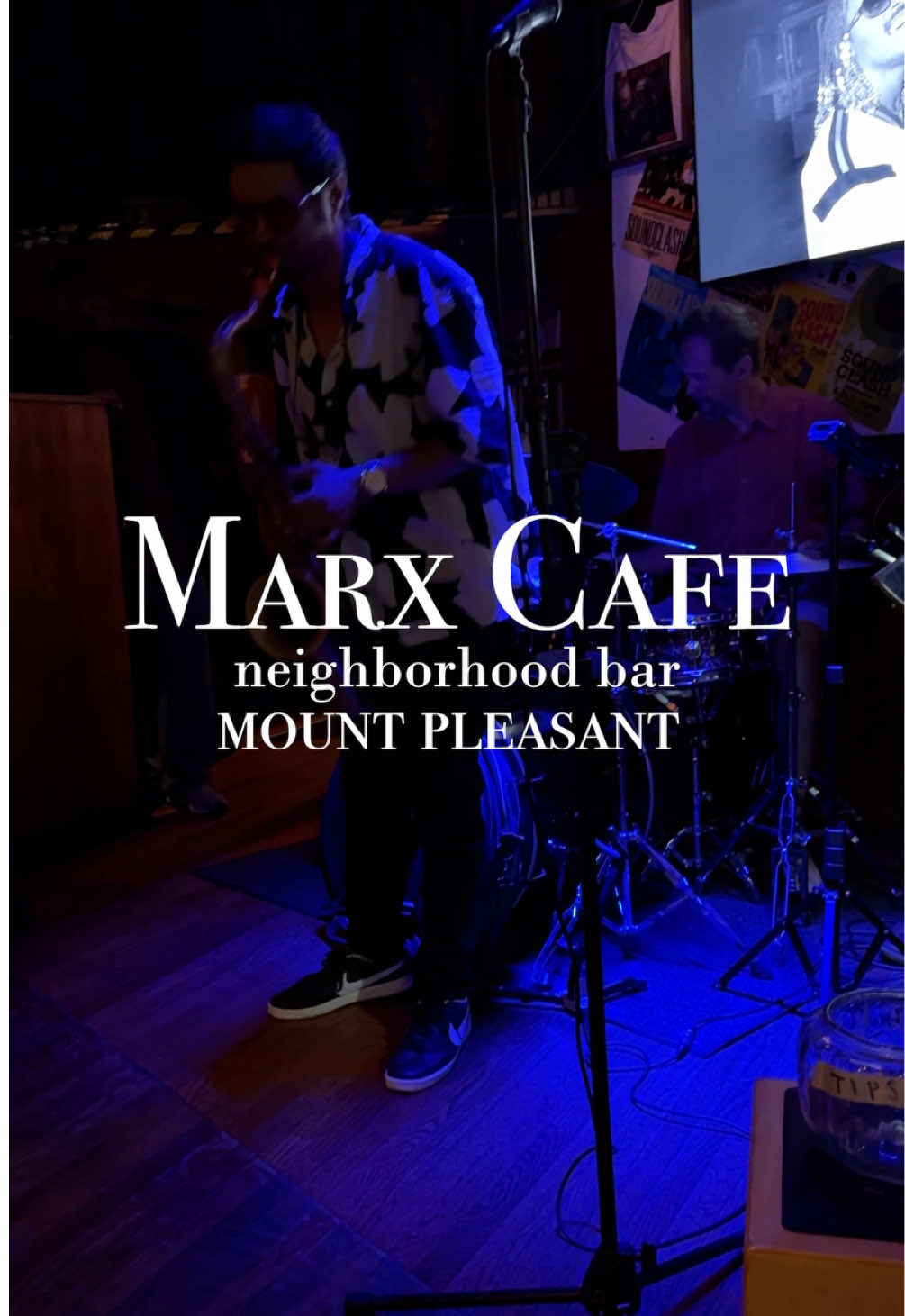 Marx Cafe is easily one of my favorite bars right now. Live music almost every night till late and great patio seating.  I should have thrown some hipster jokes in here.  #divebar #livemusic #jazz #marx 
