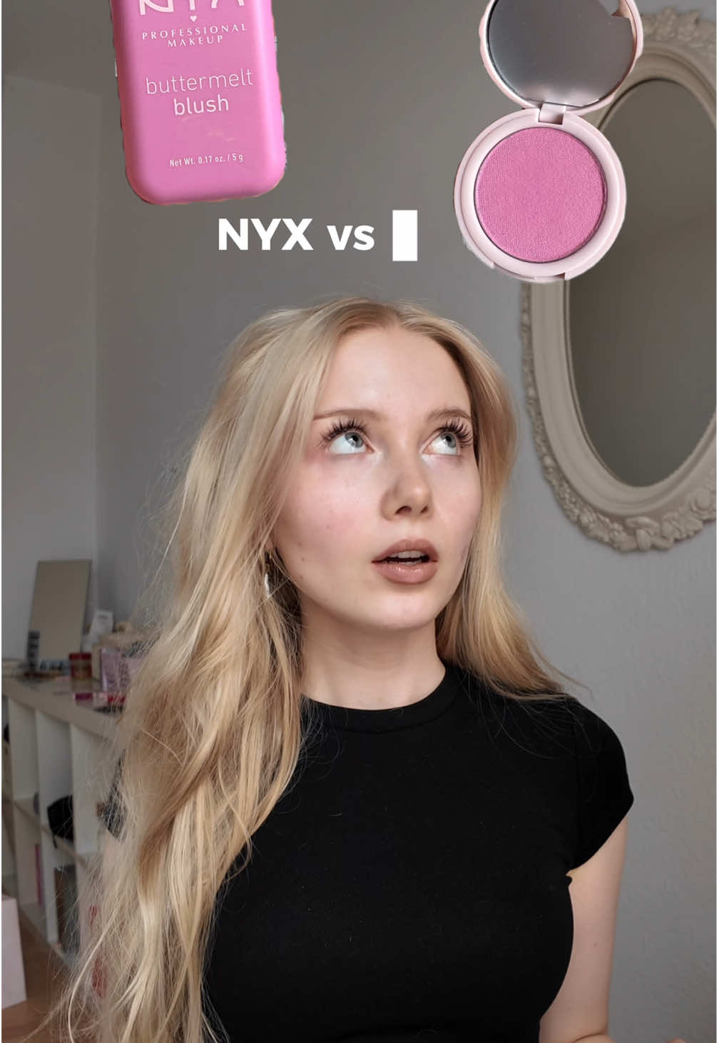 Seht ihr einen Unterschied? 💞 @nyxcosmetics de Wollt ihr ein Tutorial für den Effekt? 