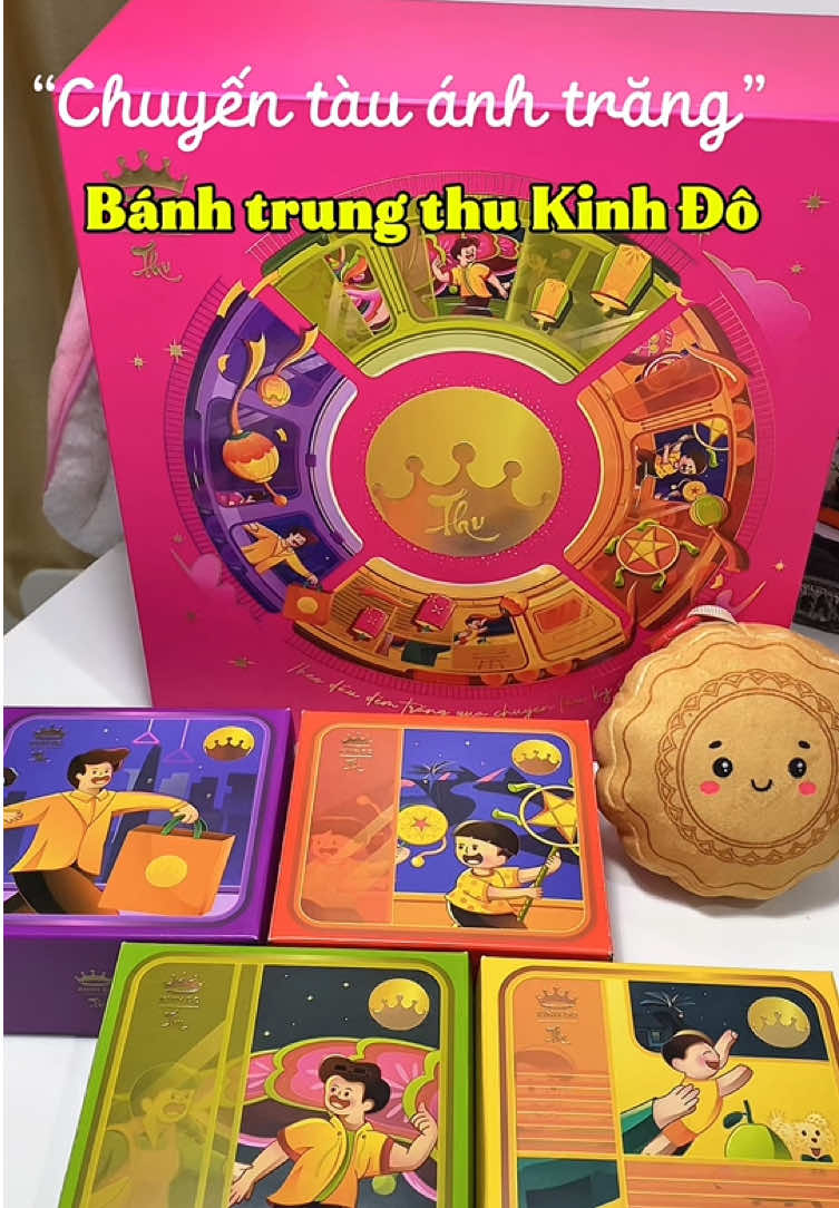 Còn hơn tháng nữa là trung thu, mọi người tham khảo hộp bánh chuyến tàu ánh trăng của Kinh Đô nè #banhtrungthu #banhtrungthukinhdo #trungthu #unboxing #xuhuongtiktok 