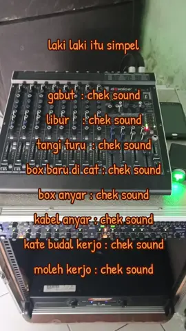 pokok chek sound tuweros😅