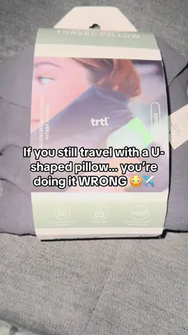 The Trtl Travel Pillow is a lightweight, scientifically proven neck support pillow designed to stop head bobbing, reduce neck pain, and help travelers actually sleep comfortably on flights, trains, and road trips. #TravelHack #FlightHack #TravelComfort #TravelEssentials @Trtl Travel 