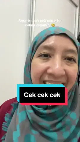 Cek cek cek itulah bunyi cicak